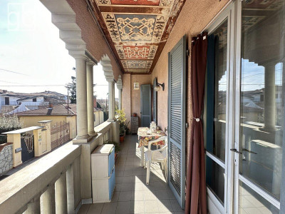 Rivarolo C.se: Trilocale al primo piano di Via Merlo 40