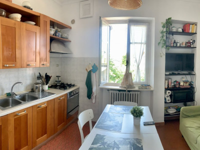 Rivarolo C.se - Trilocale con terrazza in Via Merlo 38